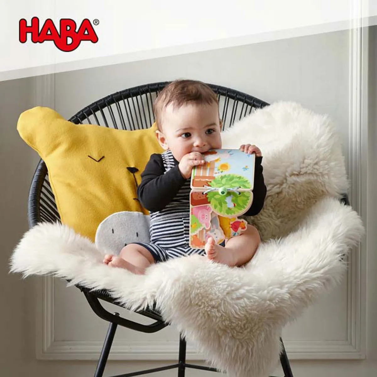 Haba Babyboek Boerderijvrienden Multicolor