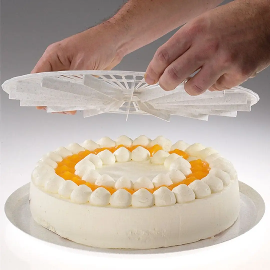 Westmark Taartrooster & Verdeler 32cm - Transparant