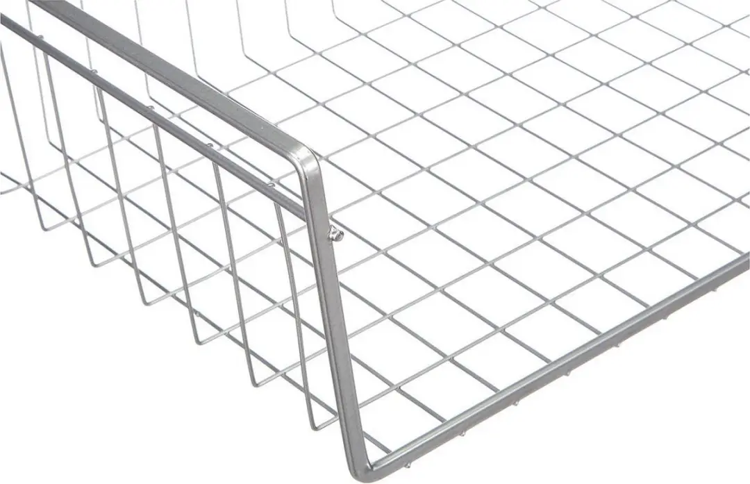 Metaltex Kanguro Opbergmand 40x26x14cm - Zilver - afbeelding 6 van 6