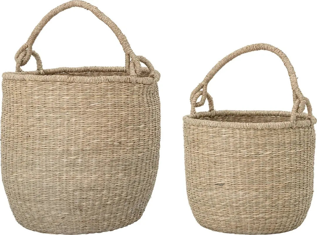 Bloomingville Mand met handvat Zeegras
