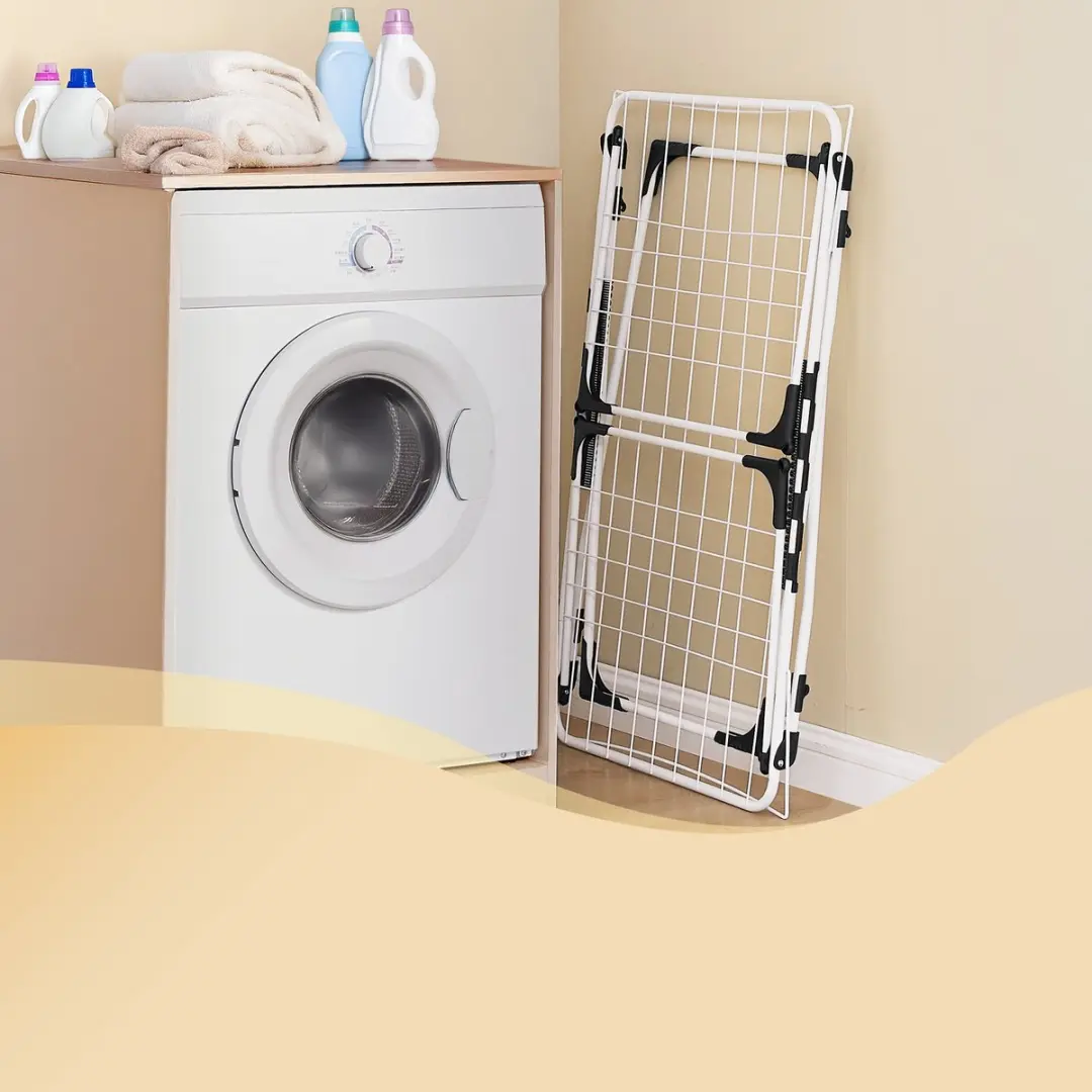 Songmics LLR518W01V1 Wasrek - Plaatsbesparend - Wit