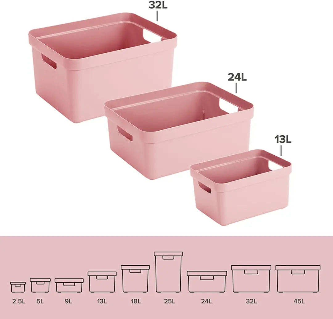 Sunware Sigma Home Opbergbox 32L - Roze