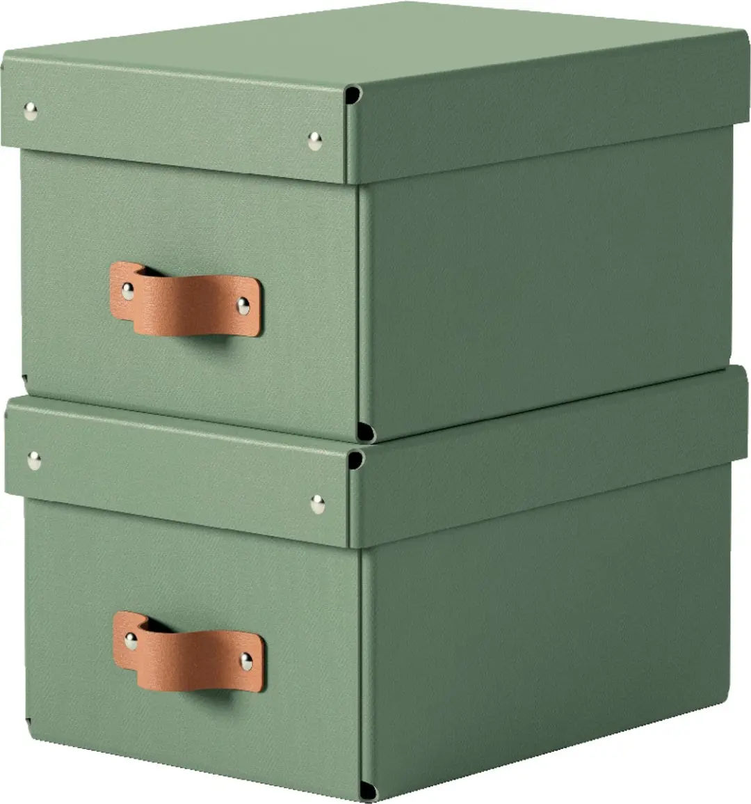 Leitz Puro Kleine Opbergdoos Groen - 7L - Set van 2