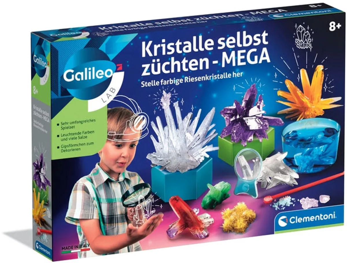 Clementoni Galileo Kristalle Zelf Kweken Mega