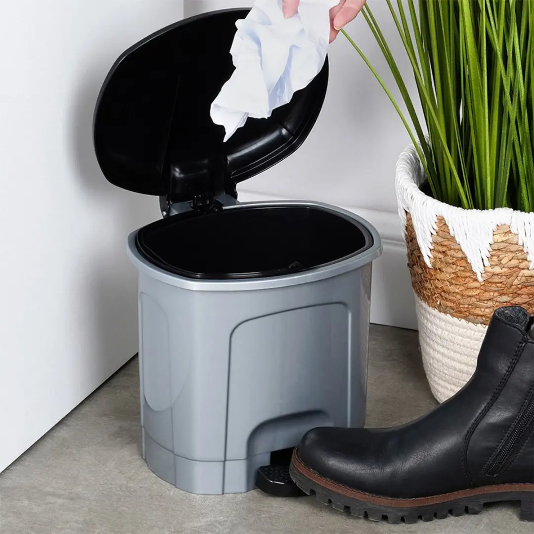 Orion Plastic Pedaalemmer 3L - Grijs/Zwart