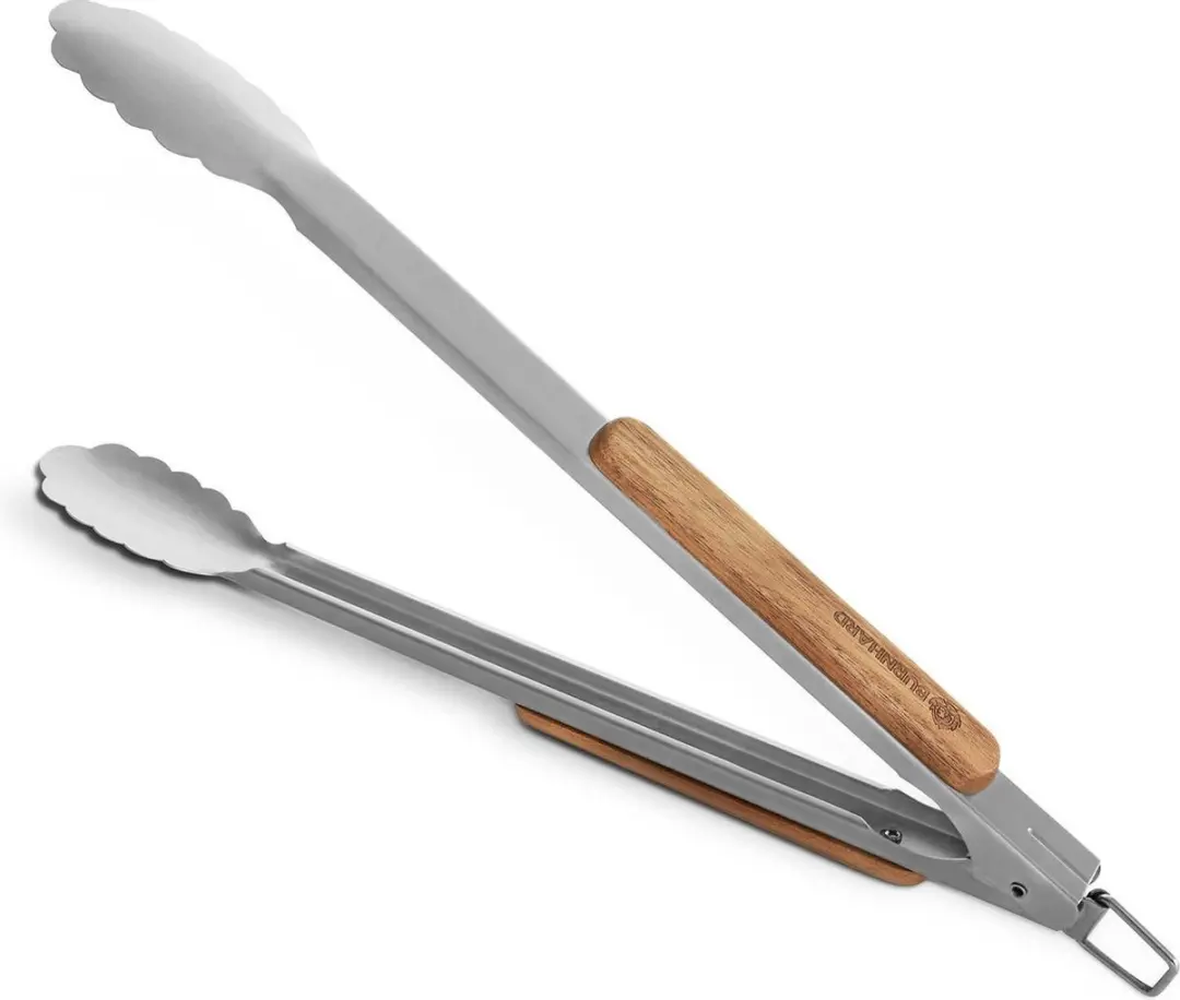 Burnhard BBQ Gereedschapset 4-delig RVS - Acaciahout