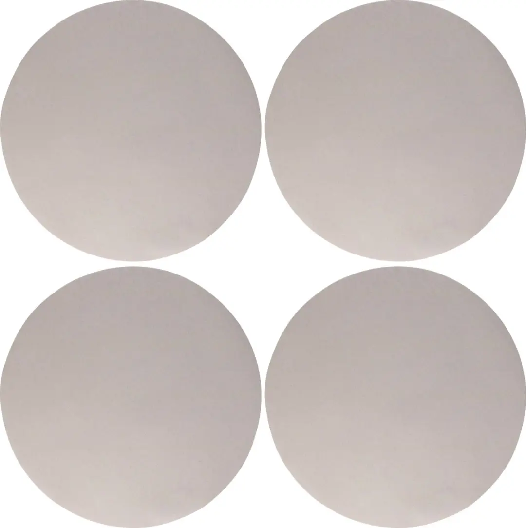 Wicotex Placemats Grijs Rond 38cm