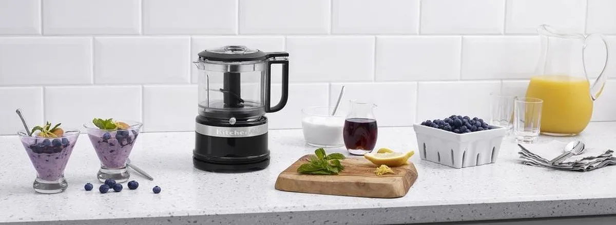 KitchenAid Mini Hakmolen 240W - 830ml - Zwart