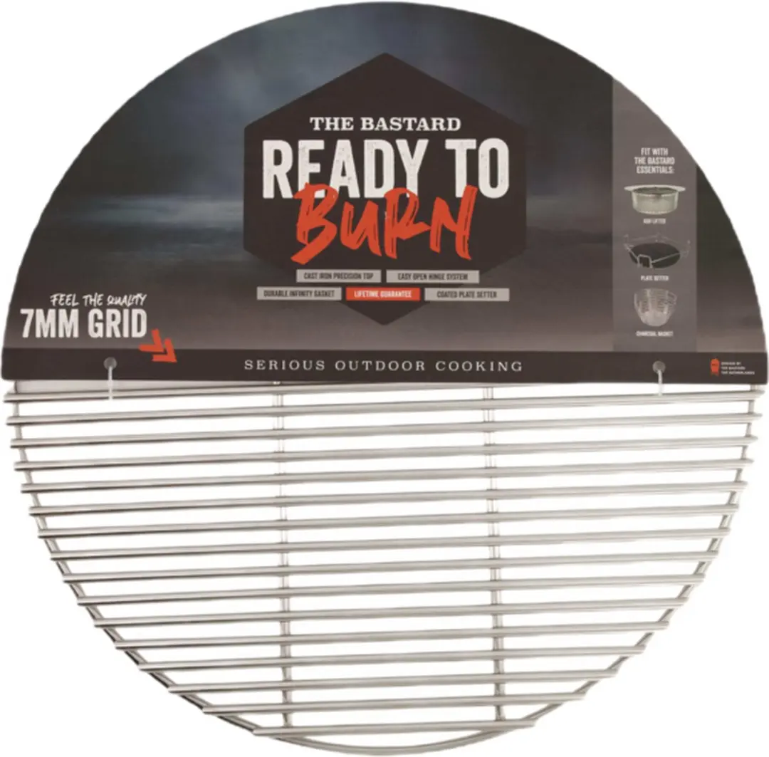 The Bastard Stainless Steel Grid Large - Zilver