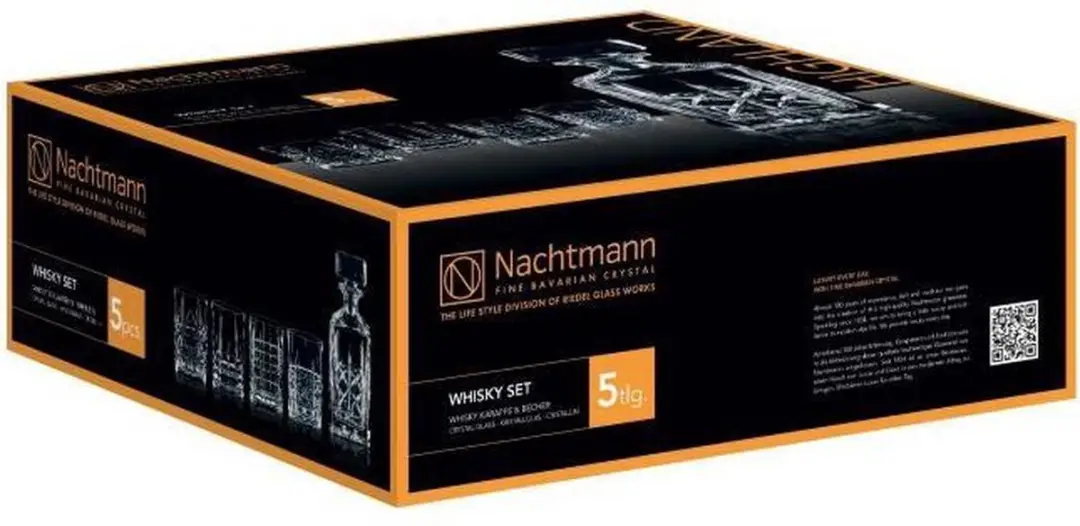 Nachtmann Highland Whiskeyset 5-delig - 0.75L - Ø9.9cm - Transparant