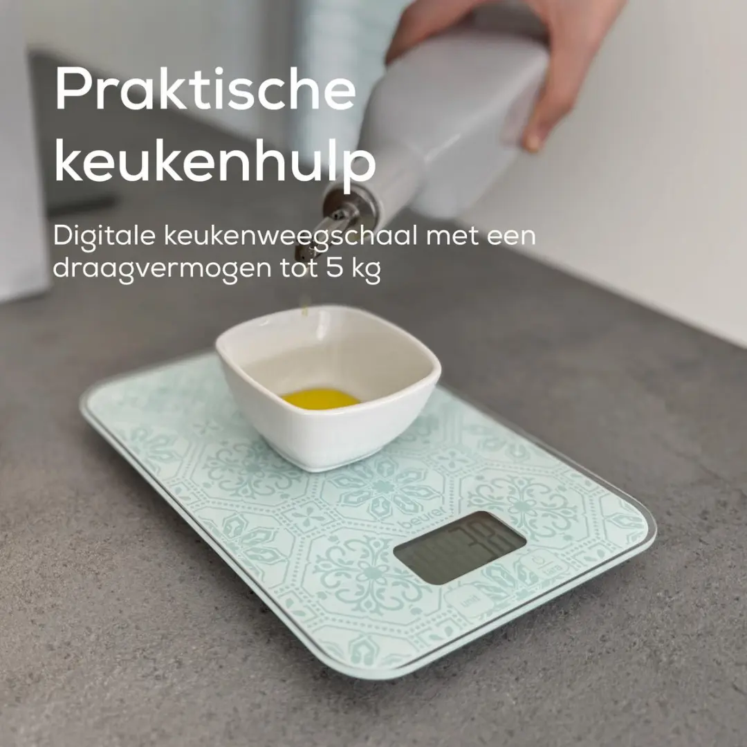 Beurer KS 19 Vintage Keukenweegschaal 5kg - Touchbediening