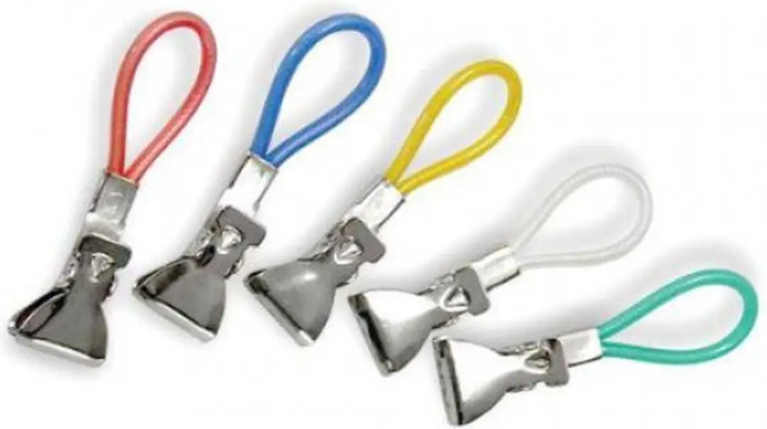 Metaltex - Knijpers Voor Vaatdoek - Set van 5 - Meerdere kleuren