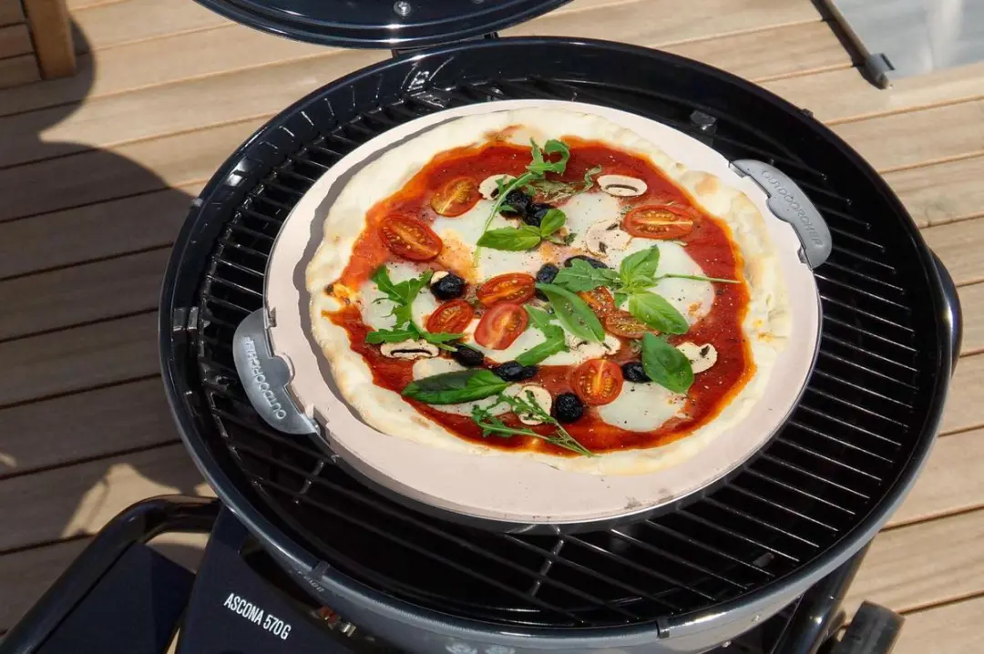 OutdoorChef Pizzasteen 41,5cm - Beige