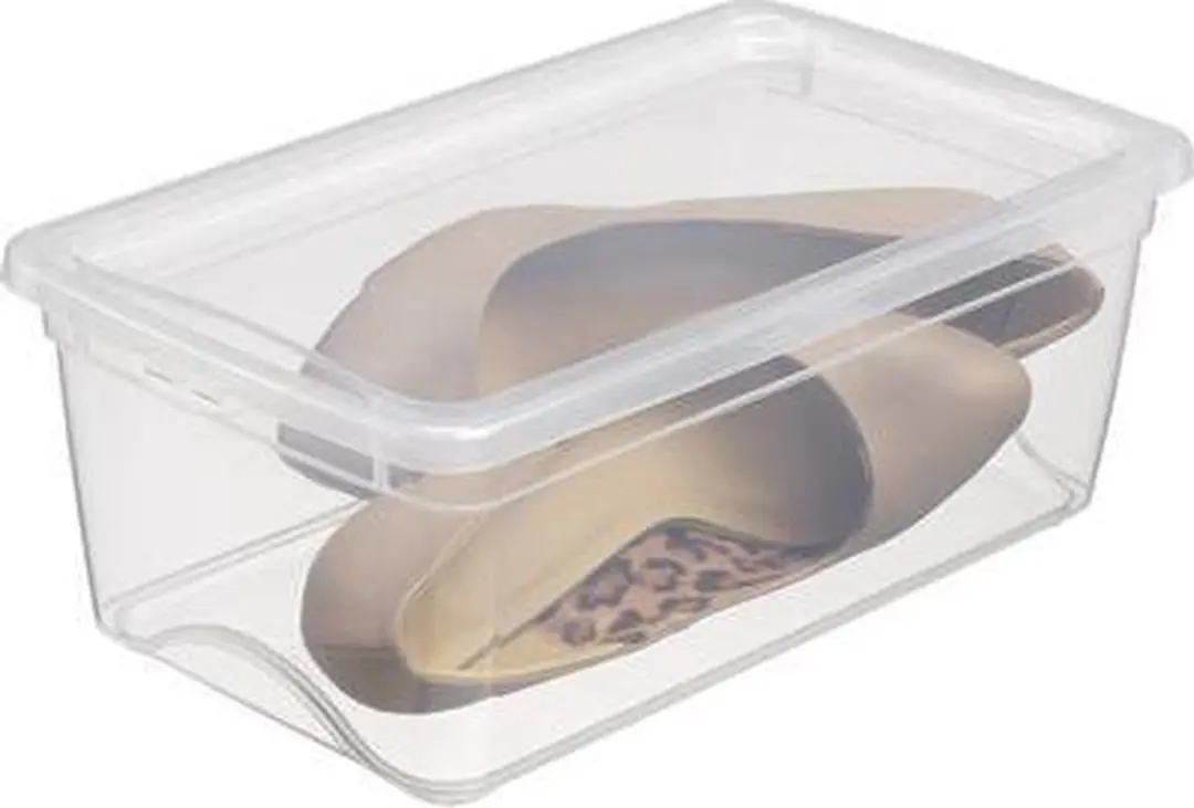 Sunware - Omega opbergbox 6L transparant - 33,7 x 19,4 x 12,6 cm