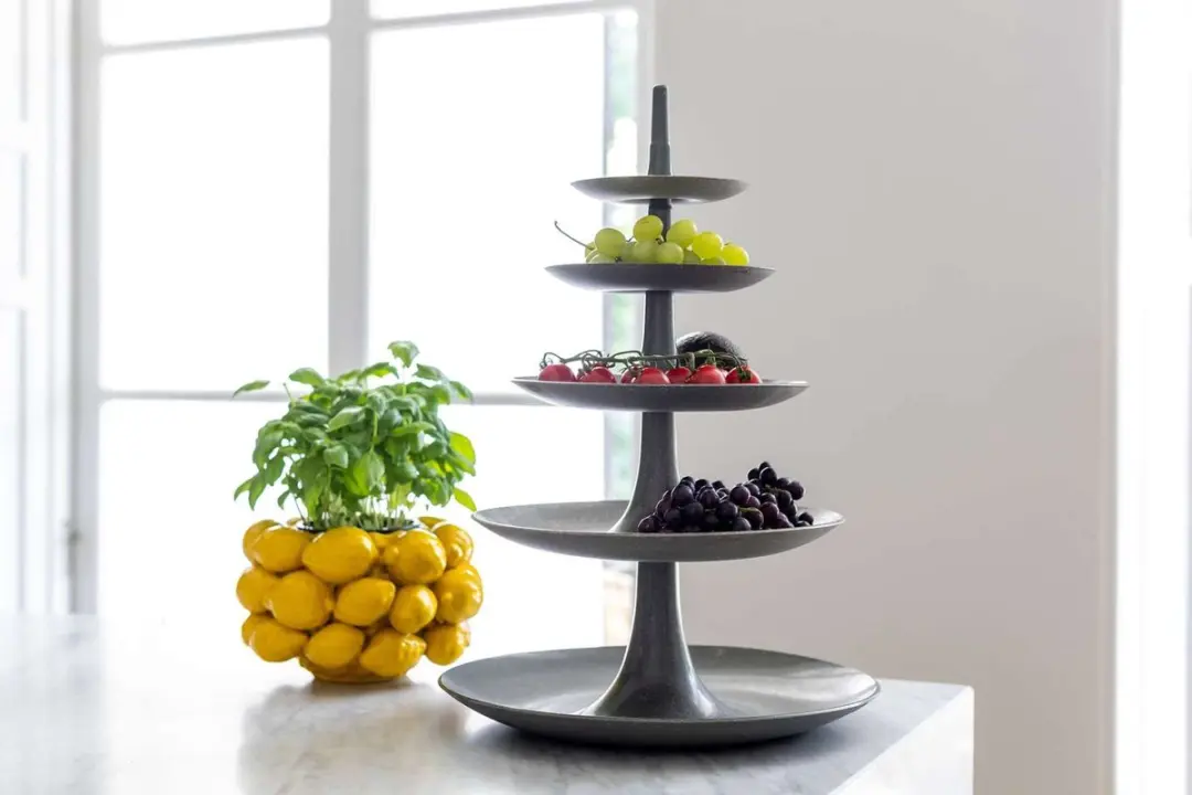 Koziol Organic Etagère As Grijs