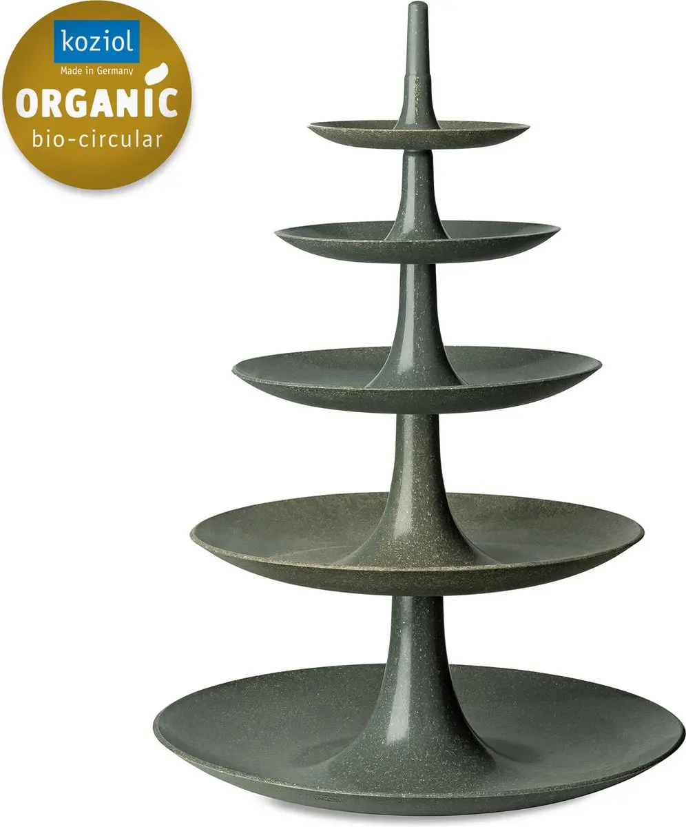 Koziol Organic Etagère As Grijs - afbeelding 6 van 6