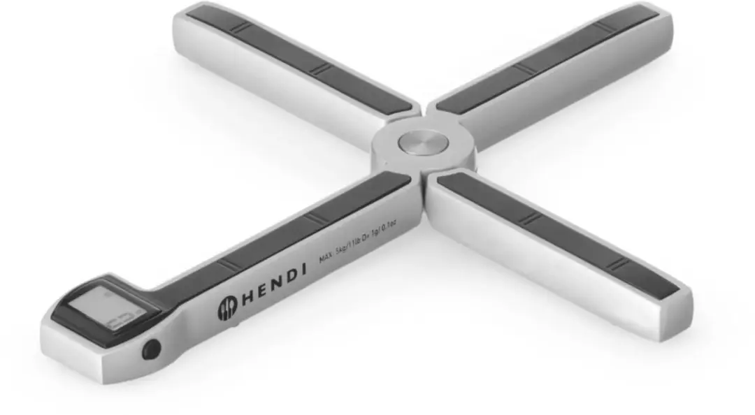 HENDI 1030861 Opvouwbare Keukenweegschaal 5 kg - RVS