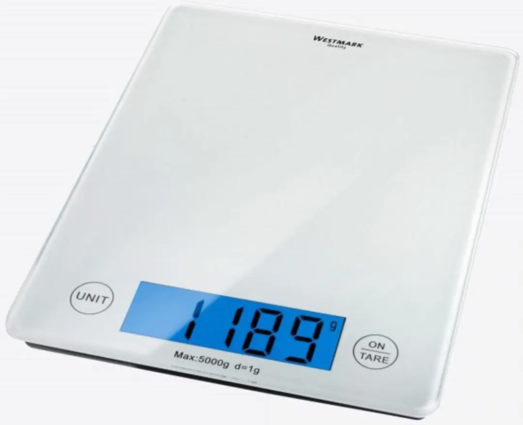 Westmark Digitale Keukenweegschaal 30332260 - 5 kg - Wit