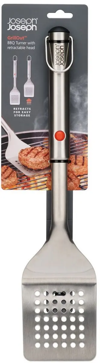 Joseph Joseph Grillspatel RVS - Zilver
