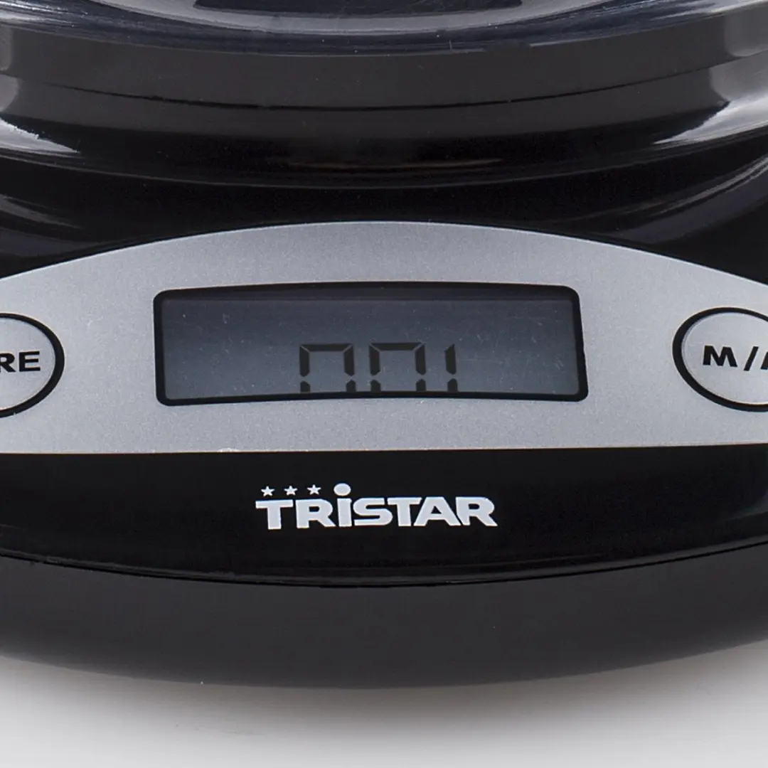 Tristar KW-2430 Digitaal Keukenweegschaal 2kg - Zwart