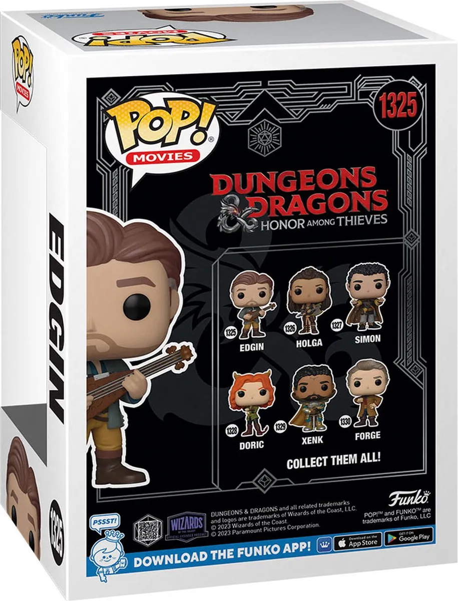 Funko POP! Movies Edgin - Dungeons & Dragons - 9cm - Multicolor