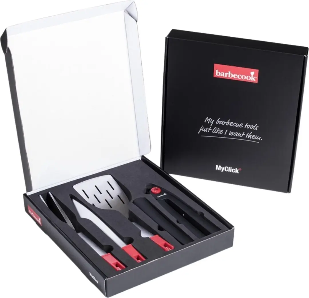 Barbecook MyClick Startset 5-delig - Zwart