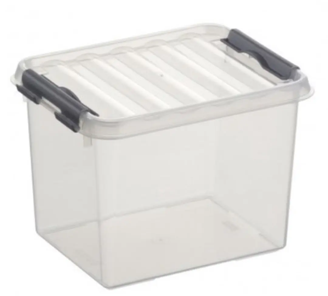 Sunware Q-line Opbergbox 3L - 20x15x14,3cm Grijs