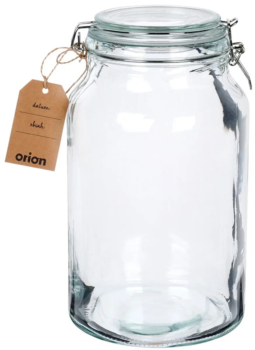 Orion Glazen Opbergpot 4,2L - Transparant