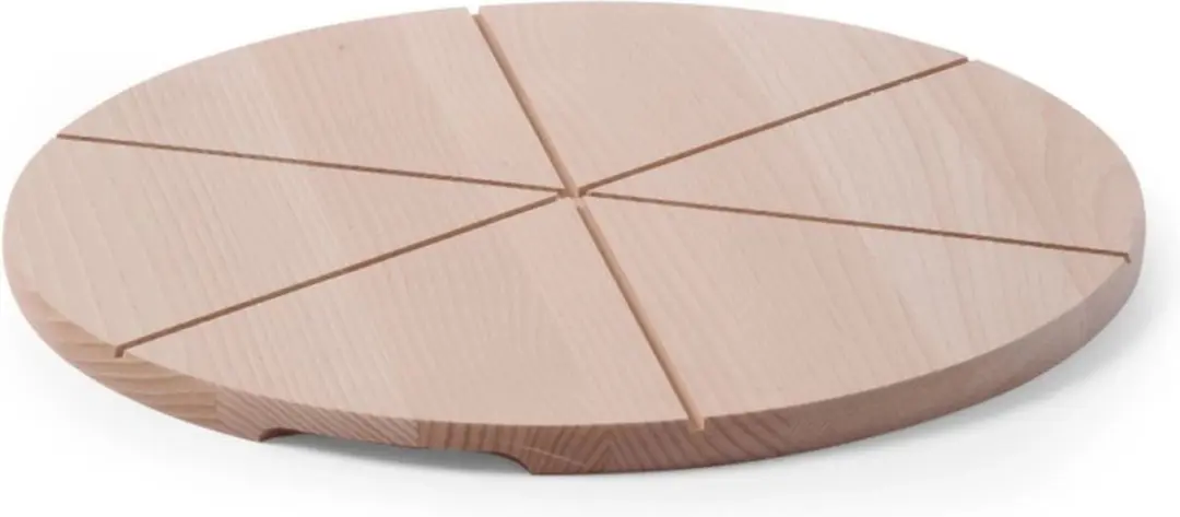 HENDI Ronde Pizzaplank Beukenhout Ø35cm