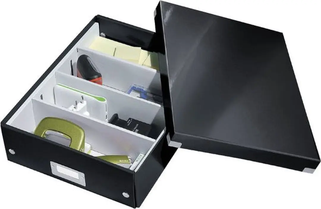 Leitz Wow Click Opbergdoos 4 Vakken