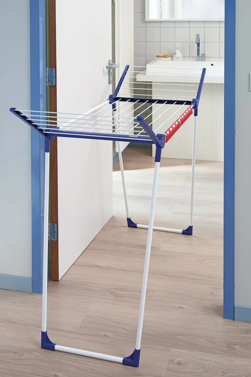 Leifheit Pegasus 180 Solid Plus Droogrek 18m - Wit/Blauw