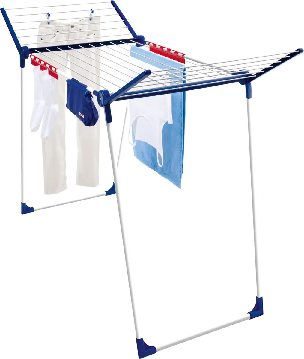 Leifheit Pegasus 180 Solid Plus Droogrek 18m - Wit/Blauw