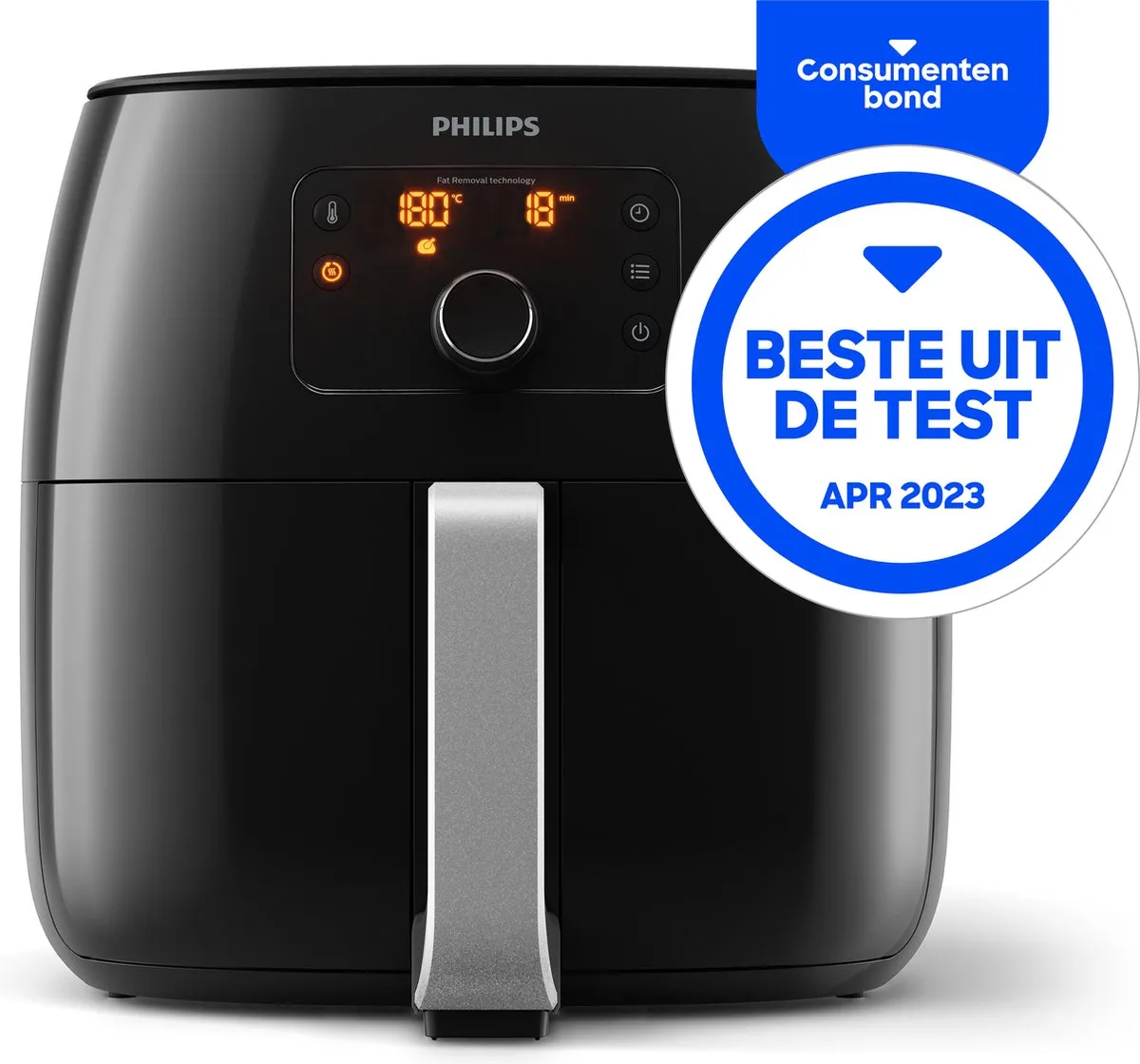 Philips Premium Series Airfryer XXL HD9650/90 - 7,3L - Zwart