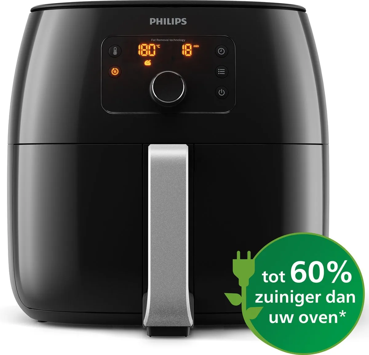 Philips Premium Series Airfryer XXL HD9650/90 - 7,3L - Zwart