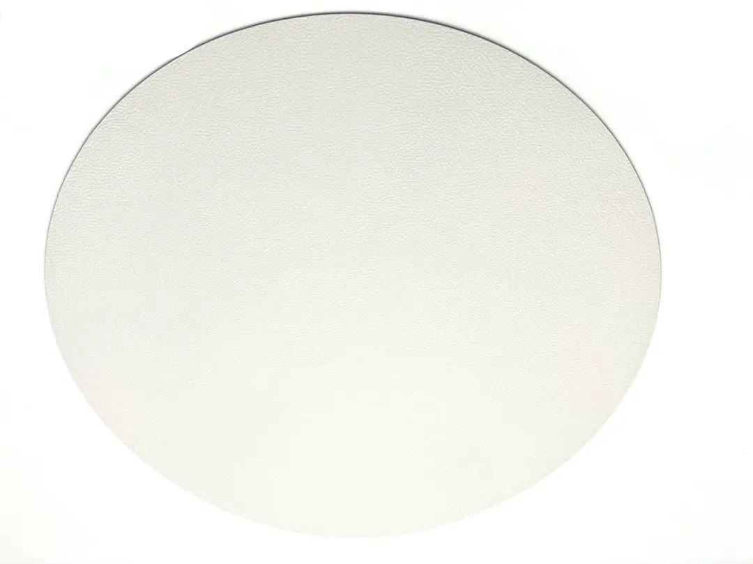 Kade 171 Placemats 38cm - Lederlook Bruin/Wit - 6 Stuks