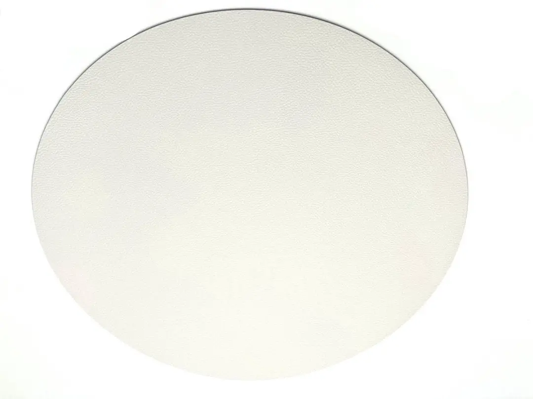 Kade 171 Placemats 38cm - Lederlook Bruin/Wit - 6 Stuks
