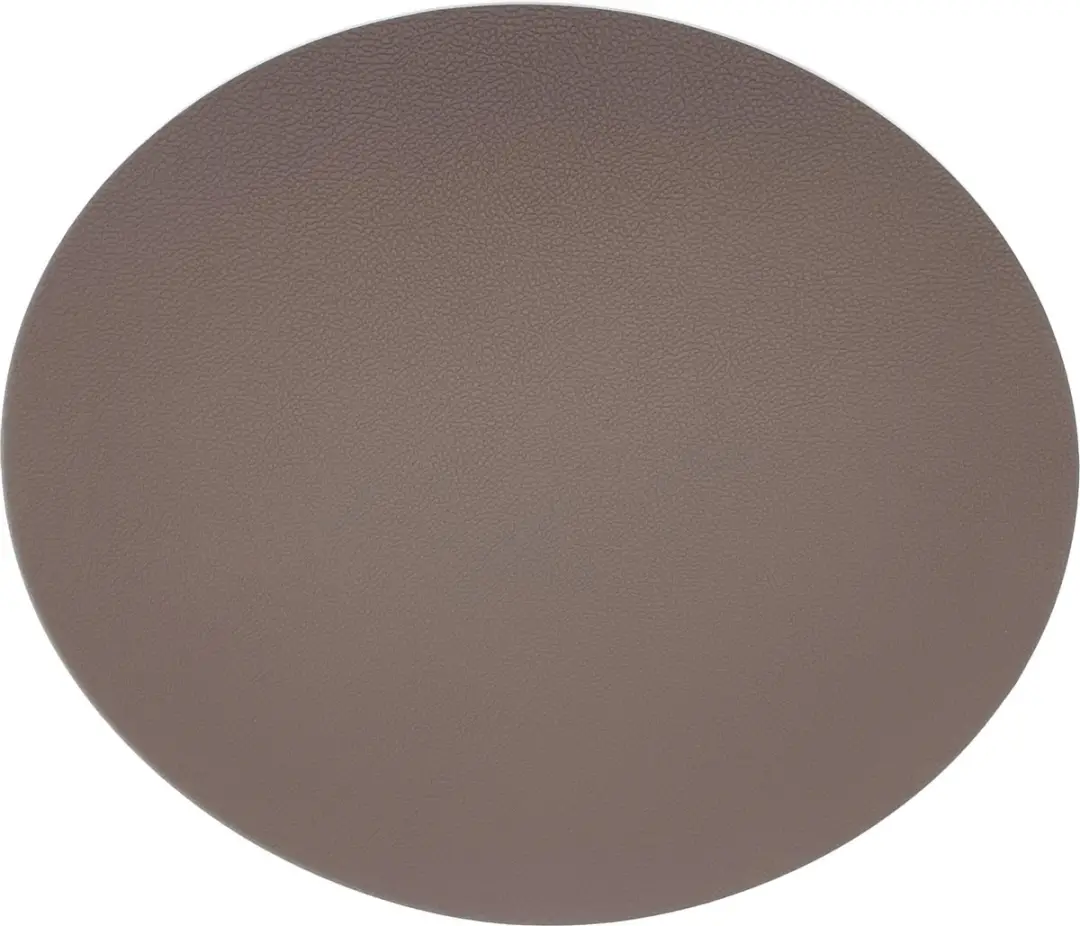 Kade 171 Placemats 38cm - Lederlook Bruin/Wit - 6 Stuks