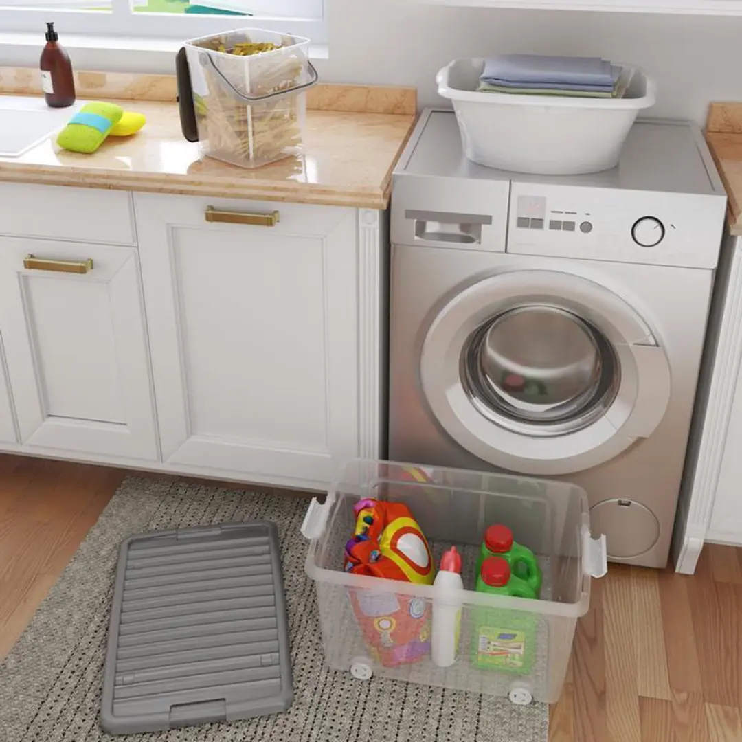 KIS W Box L 50L - Transparant/Grijs