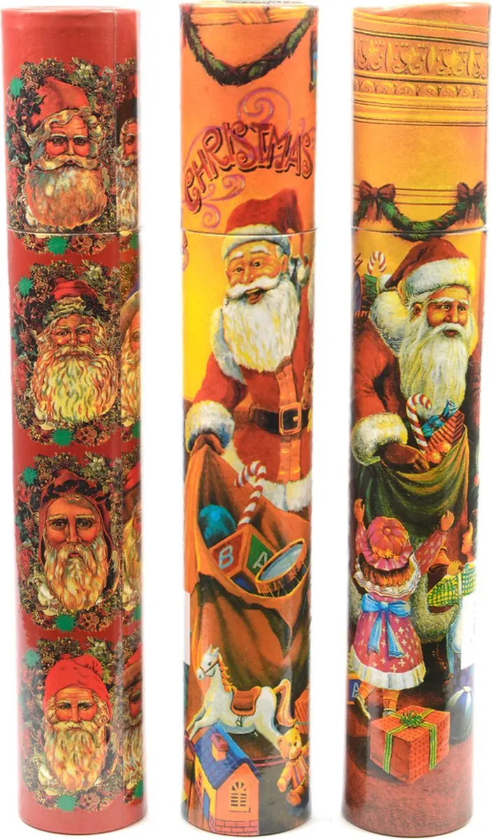Lucifers in kerstkoker 30cm