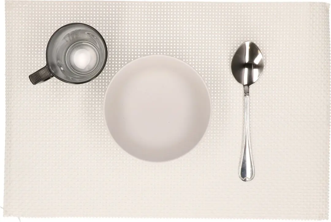 Svenska Living Placemats 6 Stuks - Wit - 45x30cm