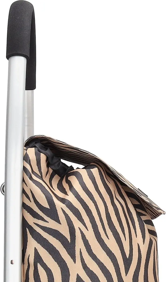 Beagles Alberic Boodschappen Trolley 41.8L - Zebra bruin