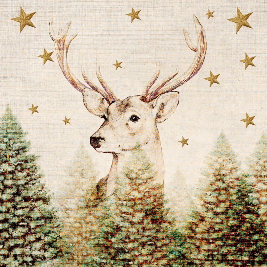 Duni Kerst Tafelkleed Goud 138x220cm