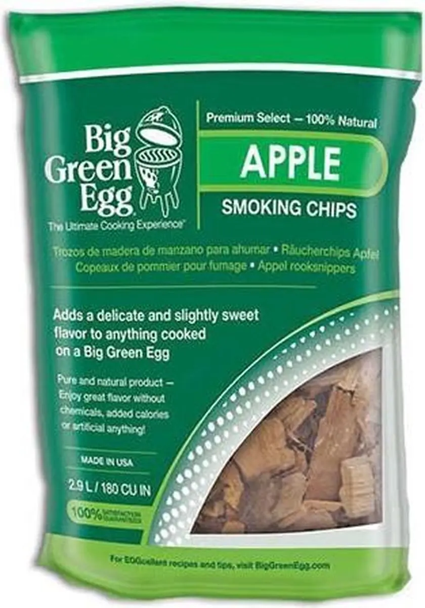 Big Green Egg Rooksnippers Apple 3kg - afbeelding 6 van 6