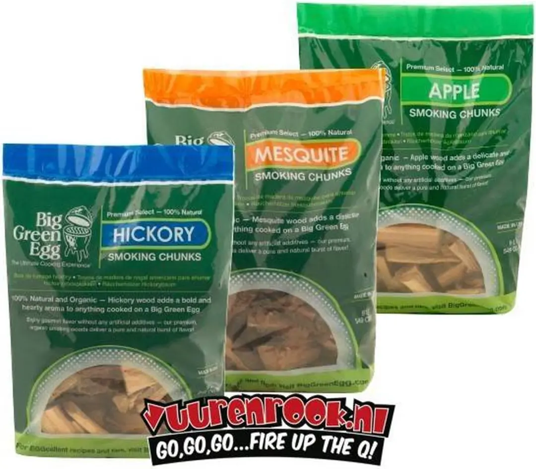 Big Green Egg Rooksnippers Apple 3kg