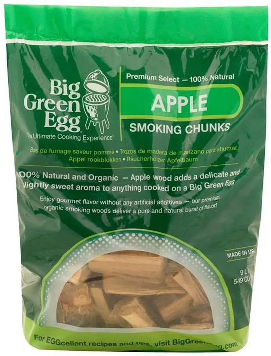Big Green Egg Rooksnippers Apple 3kg