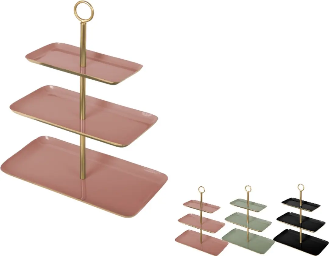 Present Time Etagère Festive PT3993PI - Roze