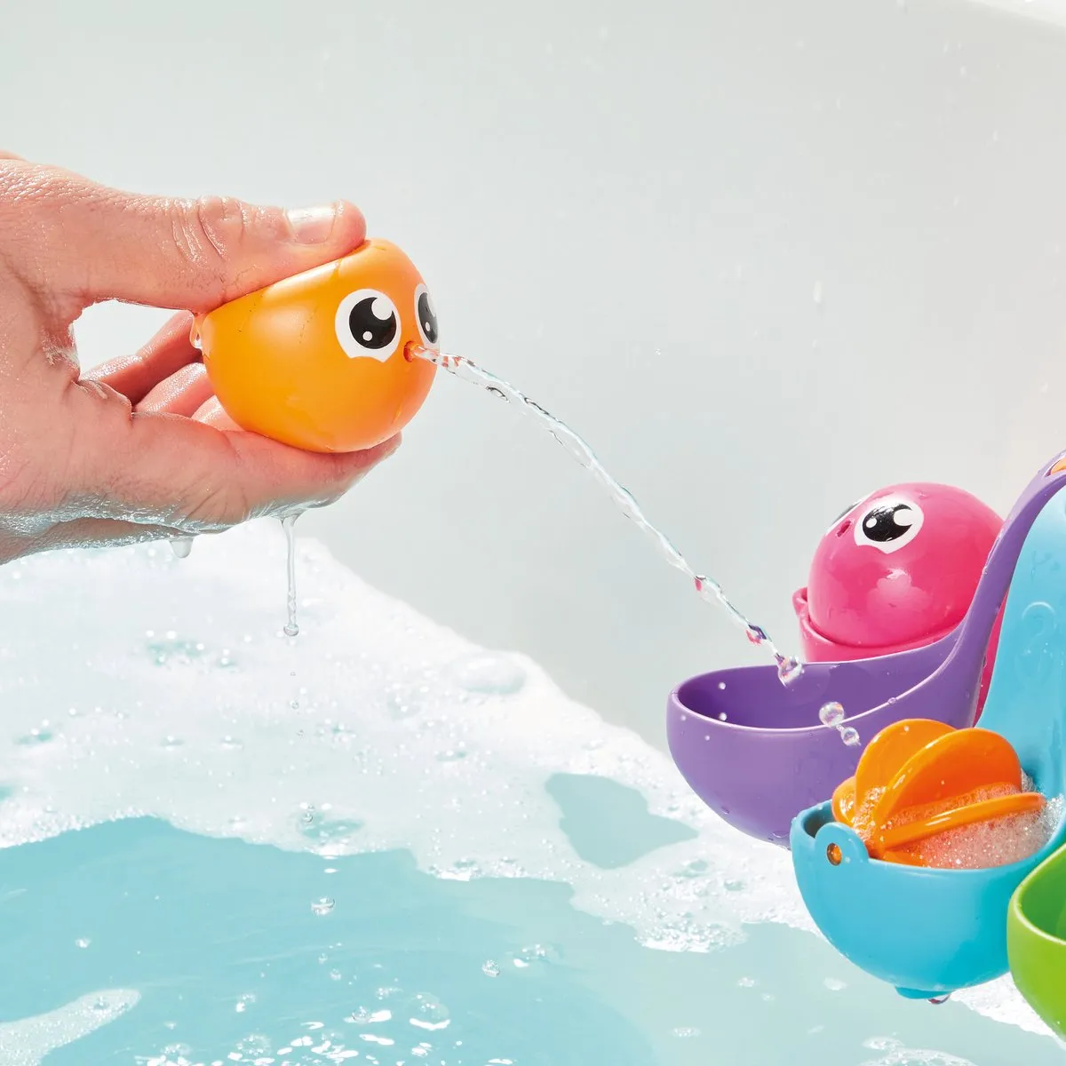 Tomy 7-in-1 Activiteiten Octopus Badspeelgoed - Multikleur