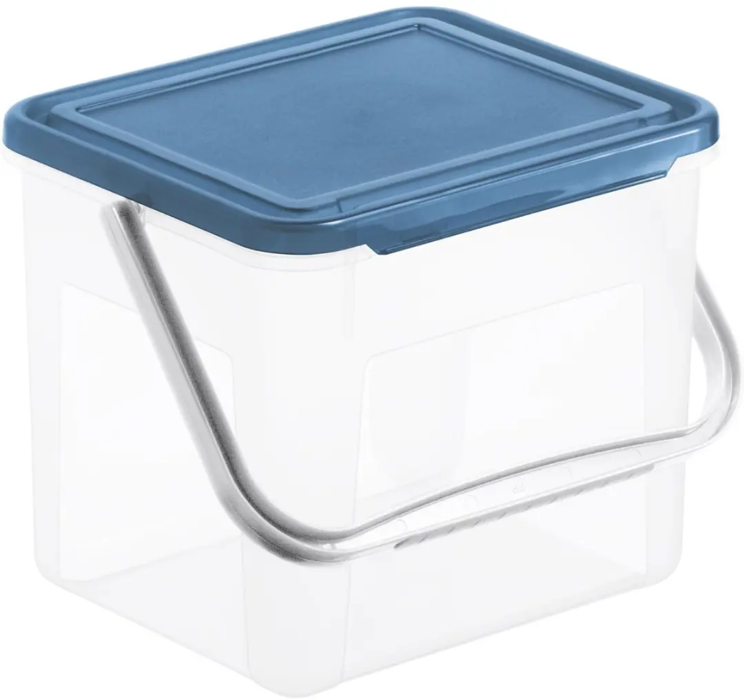 Rotho Horizon Waspoederbox 3kg - 4,5L - Blauw