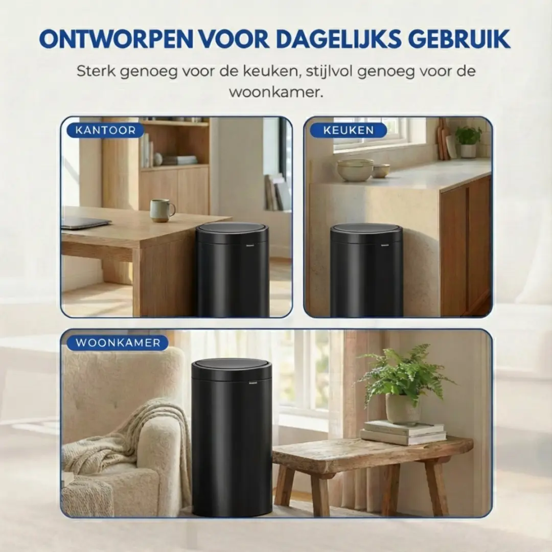 Simple Vuilniszakken 60L - 120 Stuks - o.a. Brabantia