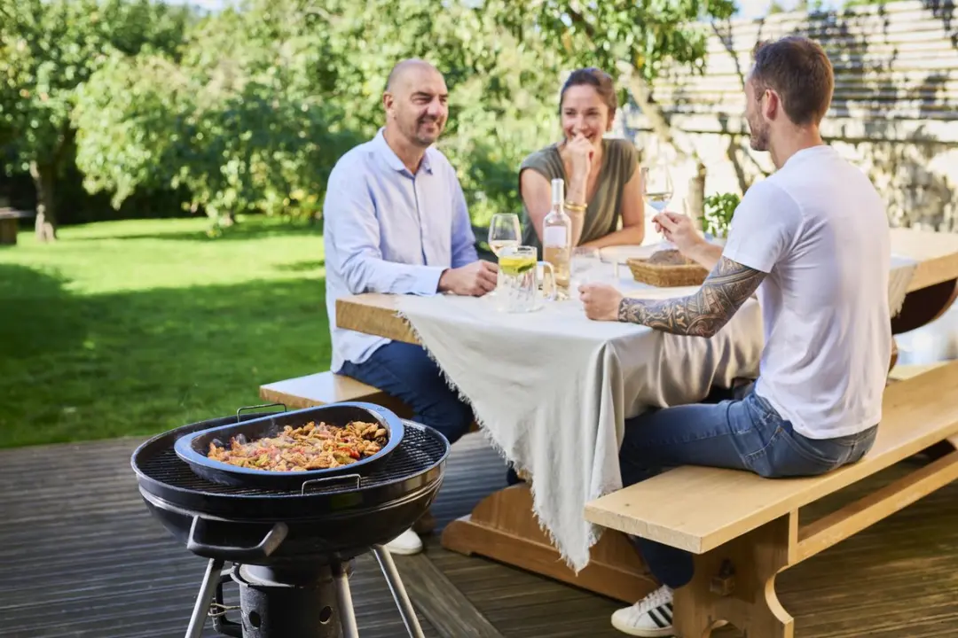 Peugeot Grill to Table Grillplaat 43cm - Halfrond - Zwart